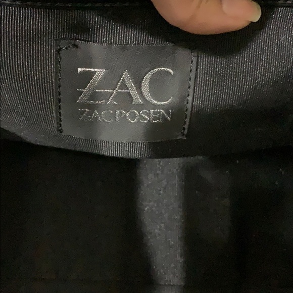 Authentic Zac Poaen Eartha E/W Leather Satchel Bag - Picture 5 of 9